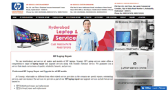 Desktop Screenshot of hplaptopservicehyderabad.com